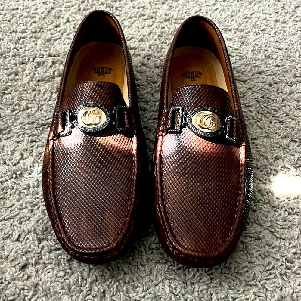 Brown Royal Shoes Brand loafers